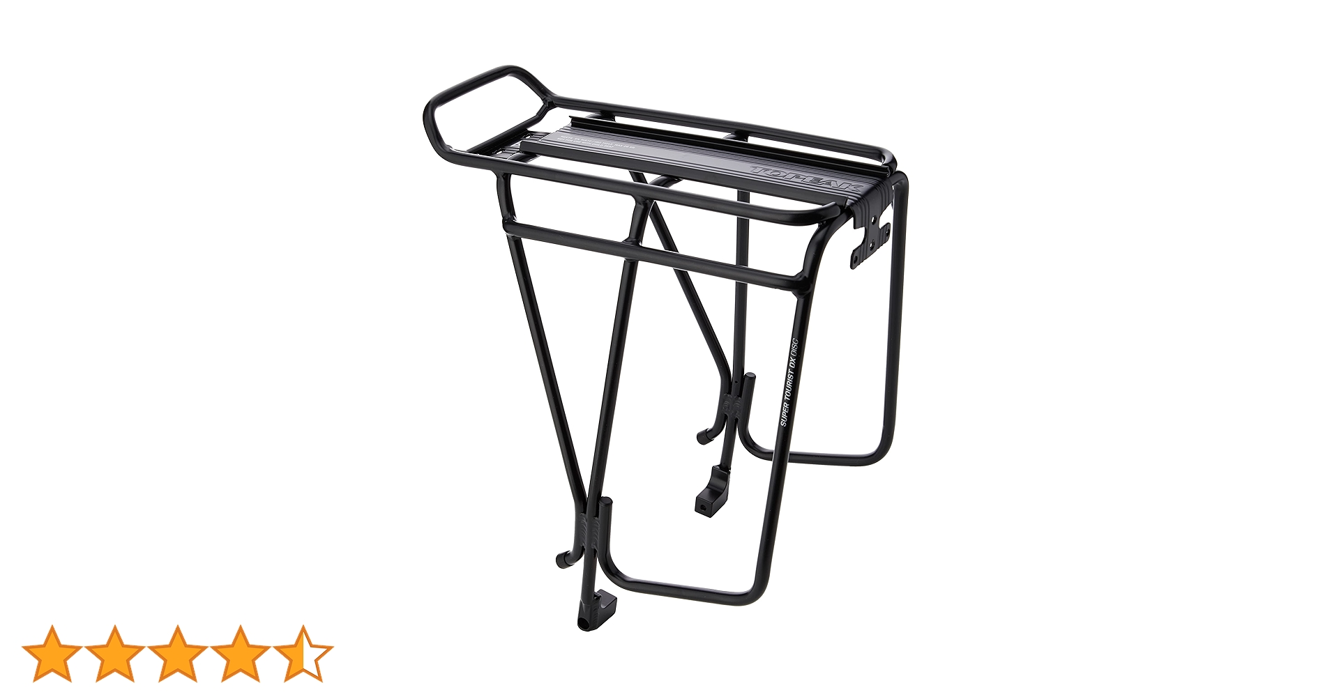 【未使用タグ付き】TOPEAK Super Tourist DX 自転車用リアキャリア｜トピーク - SUPER TOURIST DX TUBULAR RACK